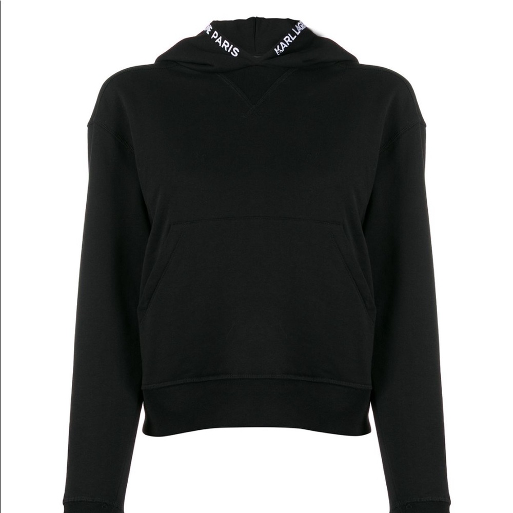Karl Lagerfeld black hoodie